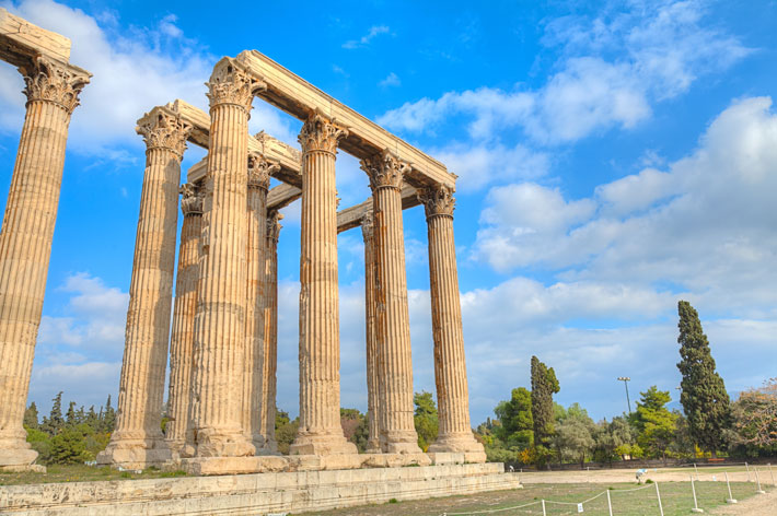 Templo de Zeus Olímpico en Atenas u Olimpeion