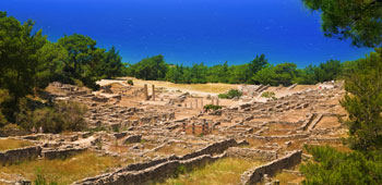 Recinto arqueológico de Kamiros (Kaimiros), Rodas Grecia